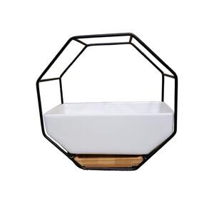 Nordic Octagonal Wall Hanging Planter‎